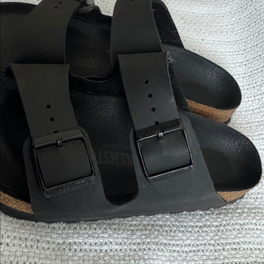 Birkenstock Black Arizona Sandals - Picture 6 of 12
